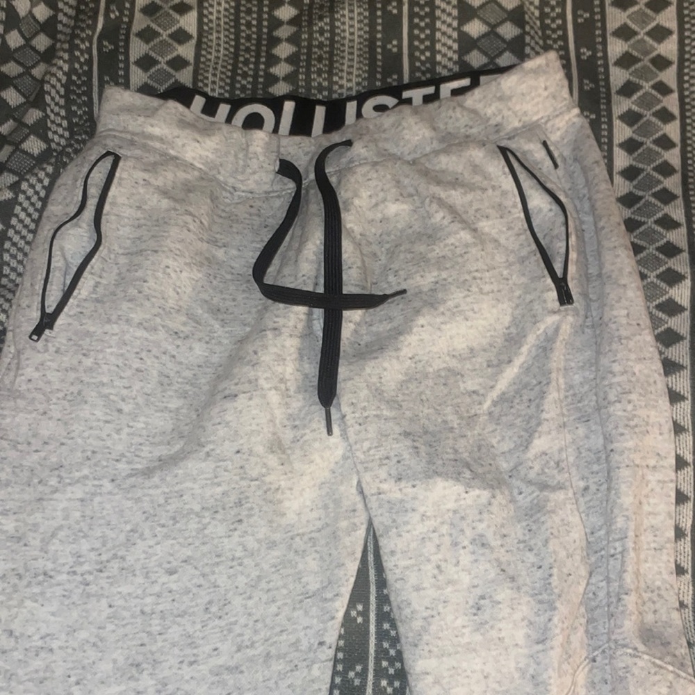 Hollister Light Gray Sweatpants